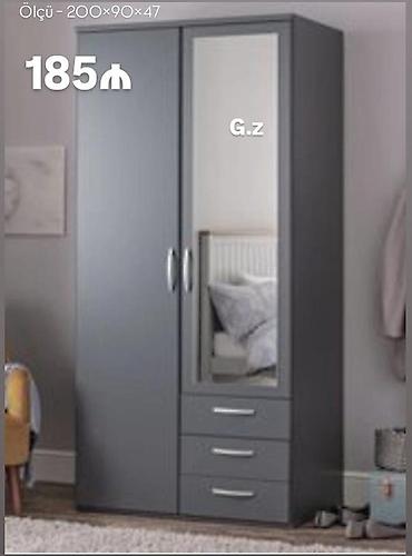 3 qapılı geyim dolabı - Ölçü: 200 × 90 × 47 sm (şəkildə göstərilib) - lalafo.az -da 3 qapılı geyim dolabı - Ölçü: 200 × 90 × 47 sm (şəkildə göstərilib) -
