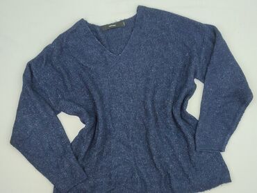 bluzki basic z dekoltem v: Vero Moda, Sweter damski, rozmiar 2XL