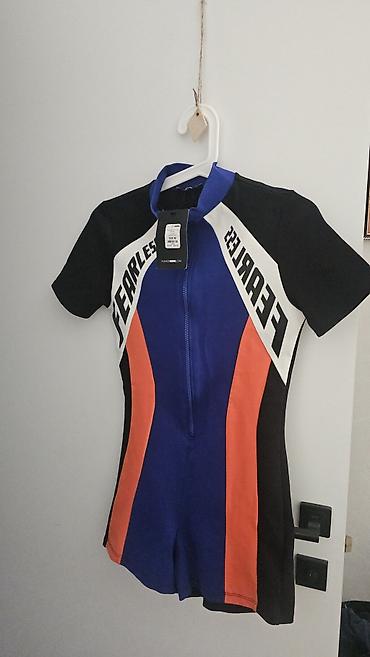 черная вдова: Женский комбинезон Fashion Nova модели Fearless Colorblock Romper в — 2