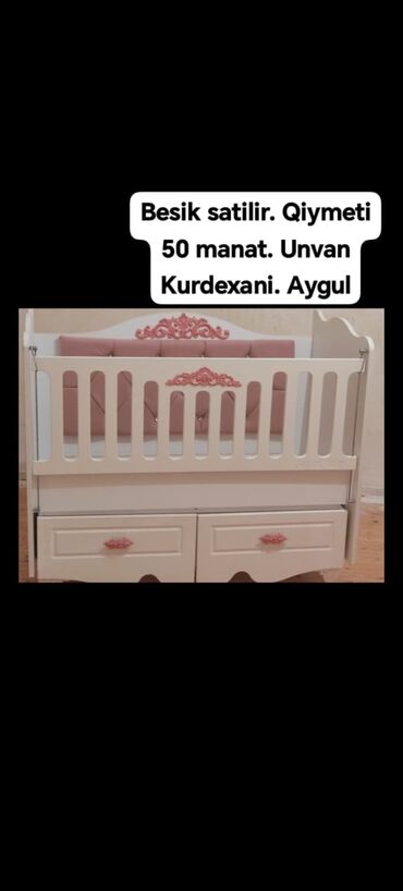 Seyflər: Qız üçün, Dördbucaq, Beşik, Dəst ilə, Matras ilə, Yellənmə mexanizmsiz