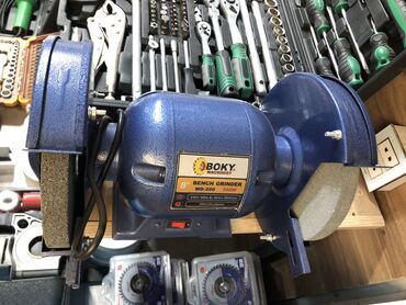 Другие услуги: BOKY 8" Bench Grinder – Daşlama Aparatı 550W güc, 2950 rpm yüksək