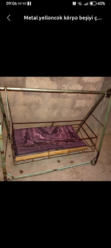 продажа мебели бу: Oğlan üçün, İşlənmiş, Dördbucaq, Beşik, Dəstsiz, Matras ilə, Yellənmə mexanizm ilə