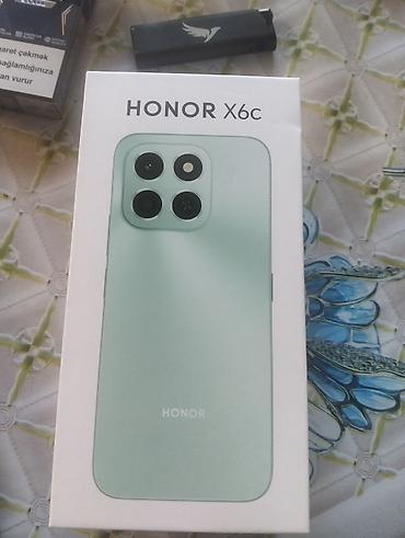 ev telefonlar: Honor X6c, 256 GB, rəng - Yaşıl — 3