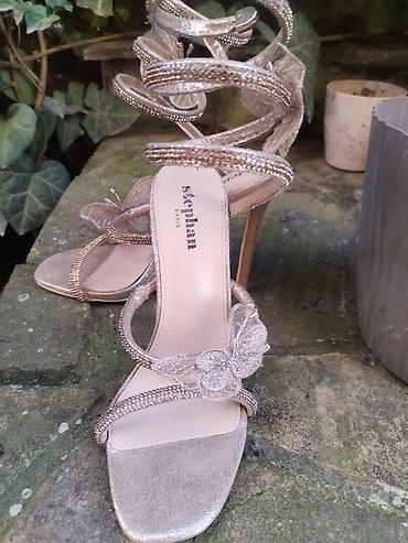 Sandale: Sandale br. 37, jednom nošene. - Brend: Stephan Paris - Elegantne — 3