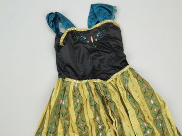 sukienka zlota cekinowa: Dress, 9 years, 128-134 cm, condition - Good