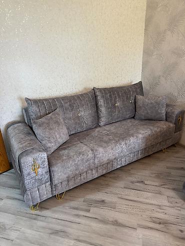 Divanlar: Divan-kravat, İşlənmiş, Açılan, Bazalı, Vеlur parça — 1