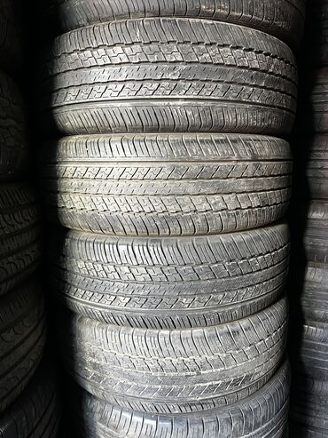 Шины: Шины 225 / 60 / R 18, Лето, Б/у, Комплект, Легковые, Япония, Dunlop