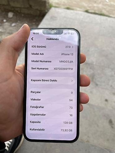 iphone 113: IPhone 13, 128 GB, Yaşıl, Face ID — 4