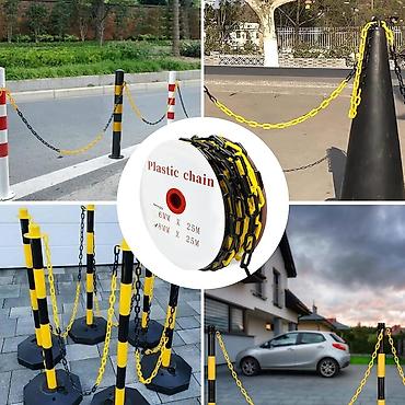 Ayirıcı zəncir VKLUXP04SQ, plastik, 8 mm, 25 m Xüsusiyyətlər Brend