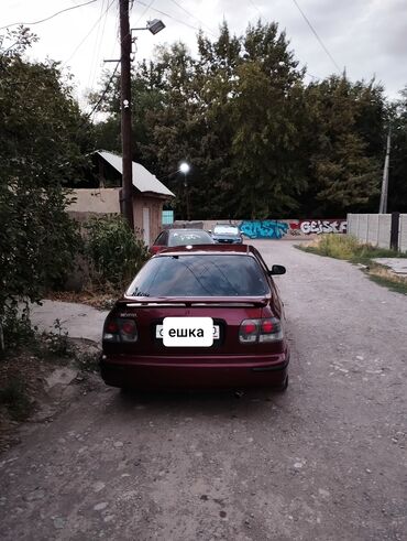 учёт российский: Honda Civic: 1997 г., 1.5 л, Механика, Бензин