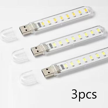 einhell cepac za drva: 3 komada prenosivih mini USB svetla, prenosiva mini svetla za hitne — 4