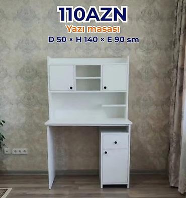 Yazı masası – 110 AZN Ölçülər: Dərinlik 50 sm × Hündürlük 140 sm × En lalafo.az -da Yazı masası – 110 AZN Ölçülər: Dərinlik 50 sm × Hündürlük 140 sm × En