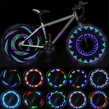 Velosiped aksesuarları: Velosiped təkəri üçün LED “Spoke Light” işıqları 2 ədəd - Təkərin — 3