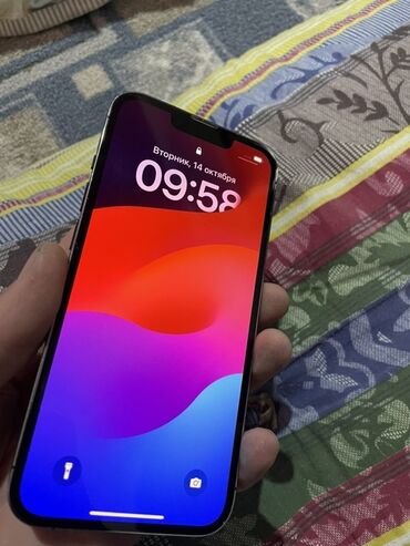 домашный телефон: IPhone 13 Pro, Жаңы, 256 ГБ, Графит, Каптама, 81 %