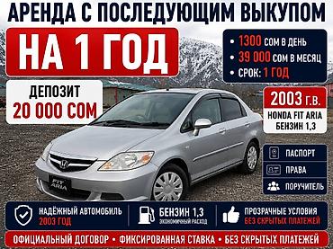 link in bio: Сдаю Honda Fit под выкуп, | Залог, Предоплата, Водительские права, Бензин — 1