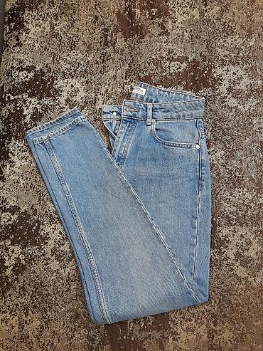 cins walvar: ZARA WOMAN “Premium Denim Collection” qadın cins şalvarı Yenidir - — 1