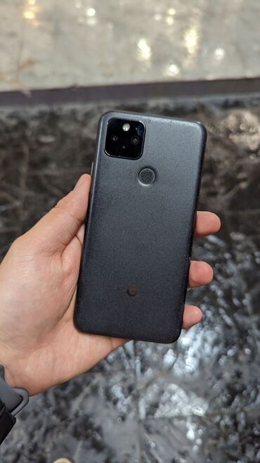 Google Pixel 5, Б/у, 128 ГБ, цвет - Черный, 2 SIM
