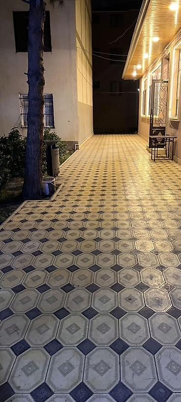 Döşəmə işləri: Tamet daşlarının vurulması,Keyfiyətli matrial peşəkar usta həyətinizin — 19