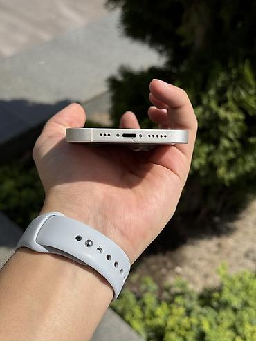 iphone cs max: IPhone 14, Б/у, 256 ГБ, Белый, Зарядное устройство, Защитное стекло, Чехол, 77 % — 4