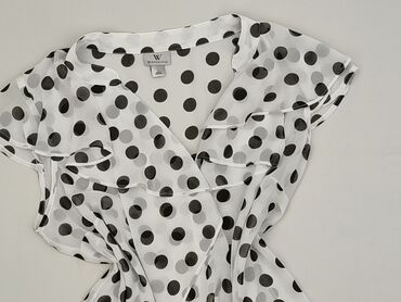 bluzka damska w kropki: Worthington, Women's blouse, size L