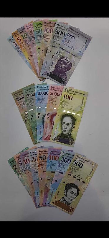samdanlar ve saat: Venezuella ful set 21 ədəd UNC — 1