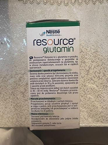 İdman və istirahət: Nestlé Health Science Resource Glutamin – L-Glutamin tozu Məhsul — 6