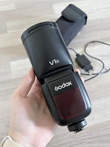 Фото жана видеокамералар: Вспышка Godox V1C для камер Canon Почти новая, в исполнении была 4 — 3