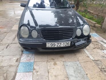 panarama bufer: Ön, Mercedes-Benz E-W210, 2000 il, Orijinal, Almaniya, İşlənmiş