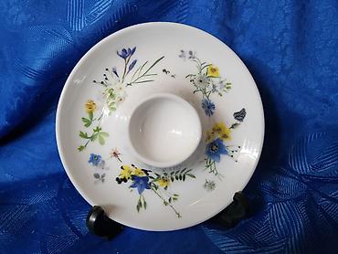 plasticne kadice cena: Postolje Rosenthal za jaje cuvarkucu,vintaz,novo. Postolje za jaje — 5