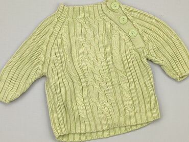czapka zimowa niemowlęca z pomponem: Sweter, 9-12 m, stan - Bardzo dobry