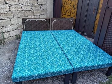 Çarpayılar: Təzə çarpayılar. 1 nəfərlik çarpayılar 60manat. 2 nəfərlik taxt — 24