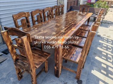 masa oturacaq: Masa və oturacaq dəstləri