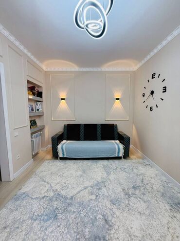 сдается комната кок жар: 2 комнаты, 47 м², Элитка, 9 этаж, Евроремонт