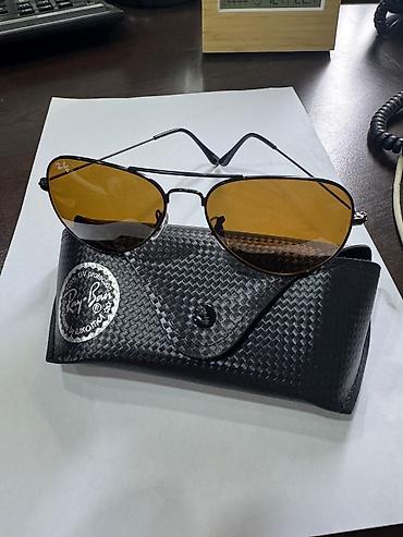 şüadan qoruyan eynək: İtaliyadan alınıb orijinal Ray-Ban eynəyidir. Pilot seriyasıdır — 2