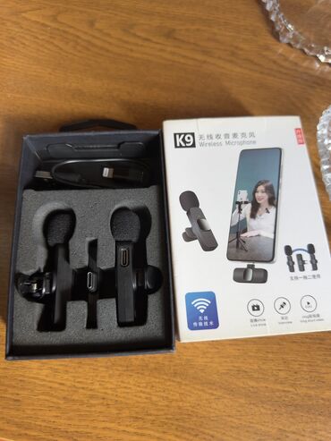 Mikrofonlar: Yeni Simsiz (Bluetooth) Mikrofon Crown, Ünvandan götürmə