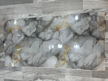 Mərmər effektli PVC panellər: Mərmər effekti verən PVC divar panelləri. 1.Arxasi izolesiyalidi nəm — 3