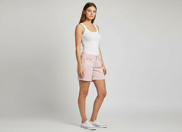 krótkie spodenki z wysokim stanem gdzie kupić: Bik Bok, Shorts for women, size S