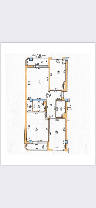 продажа квартиры без посредников: 3 комнаты, 103 м², Элитка, 10 этаж, Дизайнерский ремонт