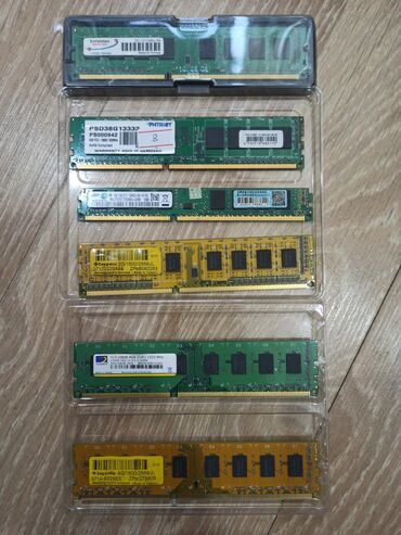 Оперативная память (RAM): DDR3 2gb- 400 сом DDR3 4gb - 900 сом DDR3 8gb - 1800 сом Оперативки