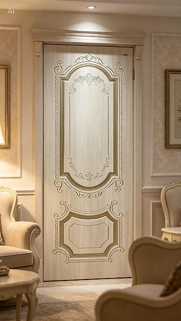 Klassik üslubda interyer qapısı - Material: ağac əsaslı massiv/panel