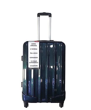 İdman və hobbi: №: 2436 Məhsulun adı: Çamadan 4 təkərli Bagajaz220, yaşıl, ölçü M — 1