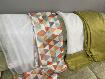 кухонные буфет бу: Комплект штор, С тюлем в комплекте, Готовое изделие, Для детской at lalafo.kg кухонные буфет бу: Комплект штор, С тюлем в комплекте, Готовое изделие, Для детской