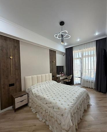 креакон: 2 комнаты, 77 м², Асанбай мкр Элитка, 9 этаж, Евроремонт — 1