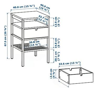 Komode: Noćni ormarić od bambusa – funkcionalan i moderan - Materijal — 7