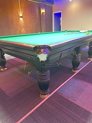 Бильярдные столы: Бильярдный стол для русского бильярда с полным оснащением. 12 фут — 6