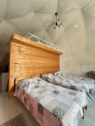 Аренда юрт: Купольные глемпинги в горах - Прозрачные геокупола на приподнятых — 9