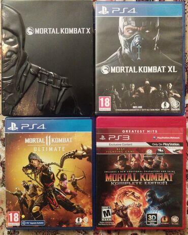 azerbaycan xbox series x: Mortal kombat ultimate/MKX/MKXL/MK9/kolleksiyası xamisi bir yerdə