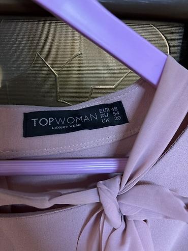 Жеке буюмдар: Платье Topshop, нежно-розового пудрового оттенка. Размер xl — 5