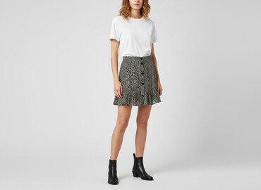 spódnice wzory: H&M, Спідниця жіноча, розмір M