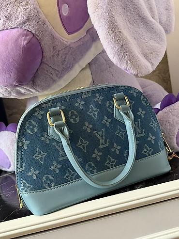 blue good lux: Mavi rəng tonlarında zərif əl çantası yenidi hec istifade olunmuyub ! — 2